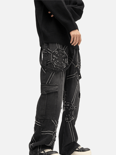 Pantalon en jean Spider