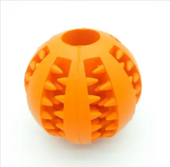 Balle interactive en caoutchouc pour chiens, distributeur lent