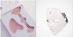 Masque facial de luminothérapie pour le rajeunissement de la peau
