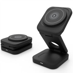 CHARGEUR SANS FIL PLIABLE 3 EN 1