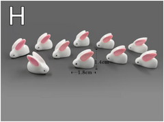 Figurines Mini Animaux en Résine – Décoration de Micro-Paysages DIY
