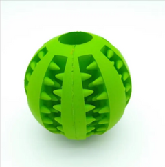Balle interactive en caoutchouc pour chiens, distributeur lent