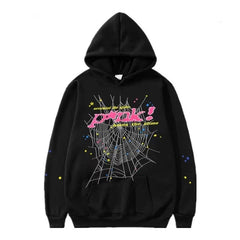 Sweats à capuche à imprimé araignée