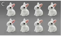 Figurines Mini Animaux en Résine – Décoration de Micro-Paysages DIY