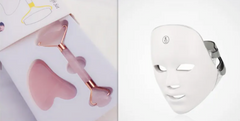 Masque facial de luminothérapie pour le rajeunissement de la peau