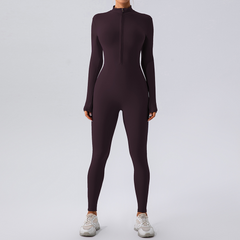 Combinaison de yoga doublée polaire