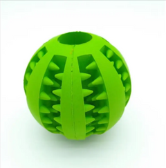 Balle interactive en caoutchouc pour chiens, distributeur lent