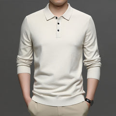 Pull en maille à revers pour hommes